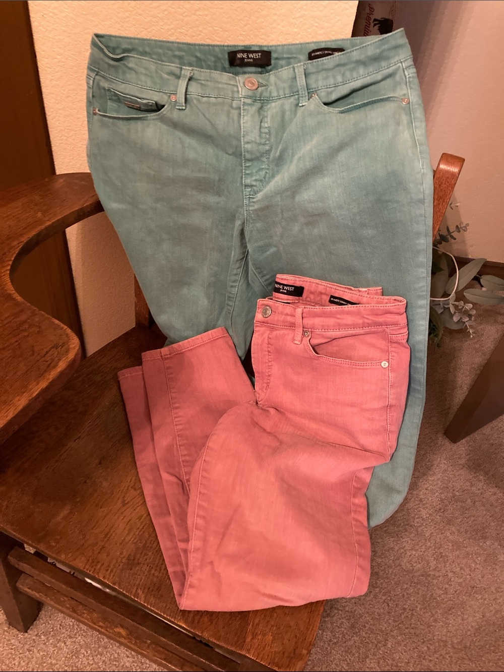 NINE WEST GRAMERCY SKINNY ANKLE Jeans EUC